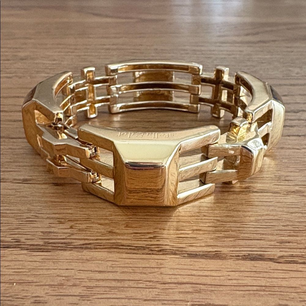 stella & dot | Chunky Geometric Link Bracelet | 7.5” Length